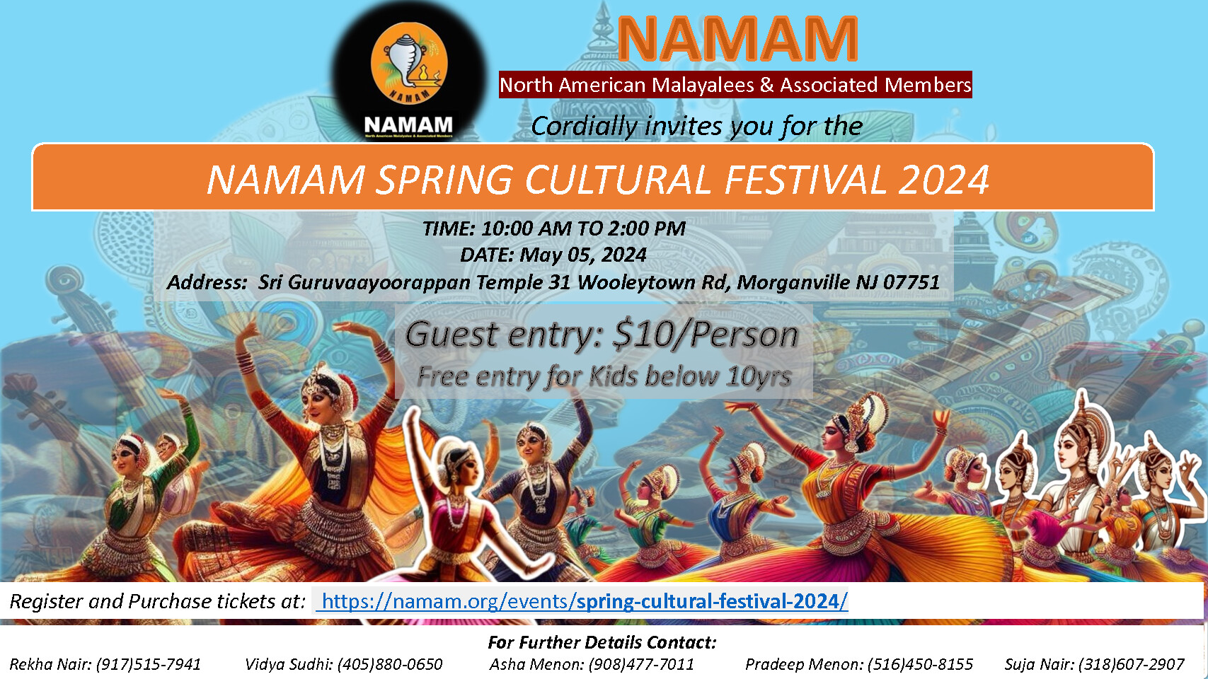 NAMAM Spring Cultural Festival 2024